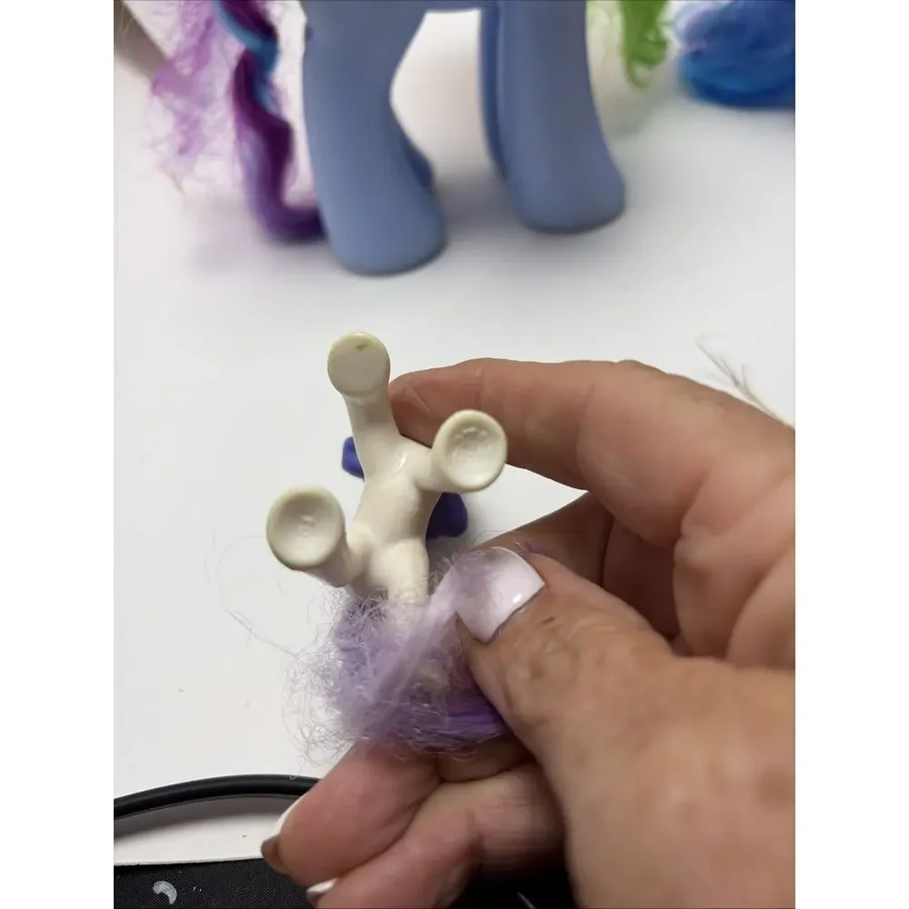 My Little Pony G4,G3 Brushable, Rainbow Dash, Izzy Moonbow, Breezie, Fluttershy